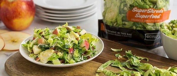 SuperShreds Apple and Bacon Salad