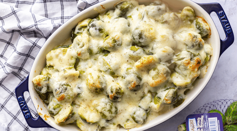 Cheesy Brussels Sprouts Gratin-3