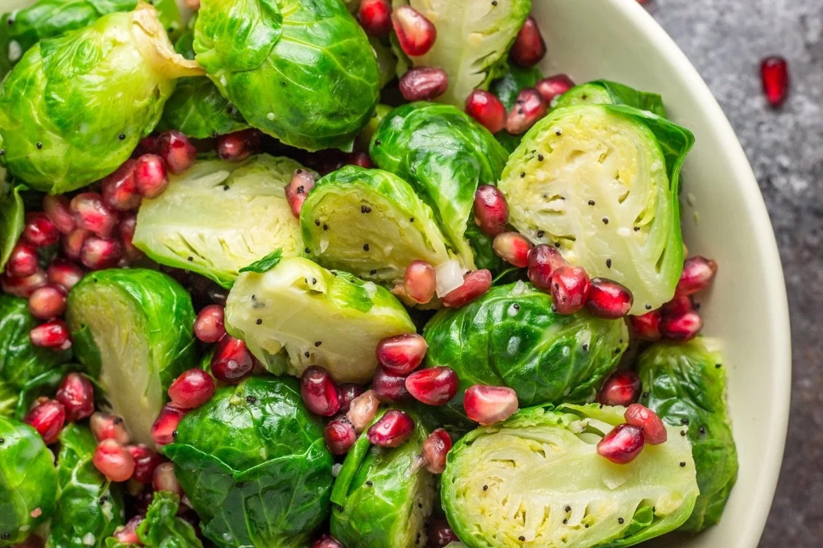 Brussels Sprouts Poppyseed Dressing