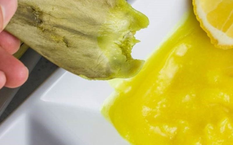 Lemon Ghee Dip for Artichokes