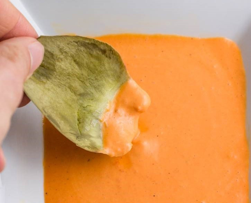 Roasted Red Pepper Aioli for Dipping Artichokes