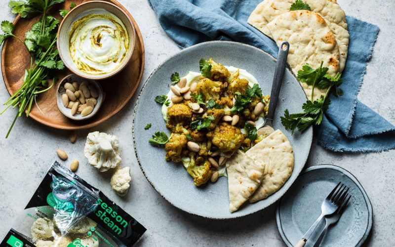 Masala Yogurt Cauliflower