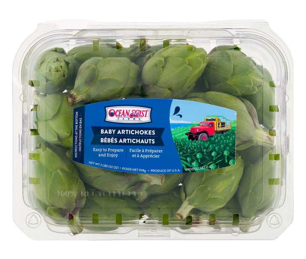 ARTICHOKES, BABY CLAMSHELL