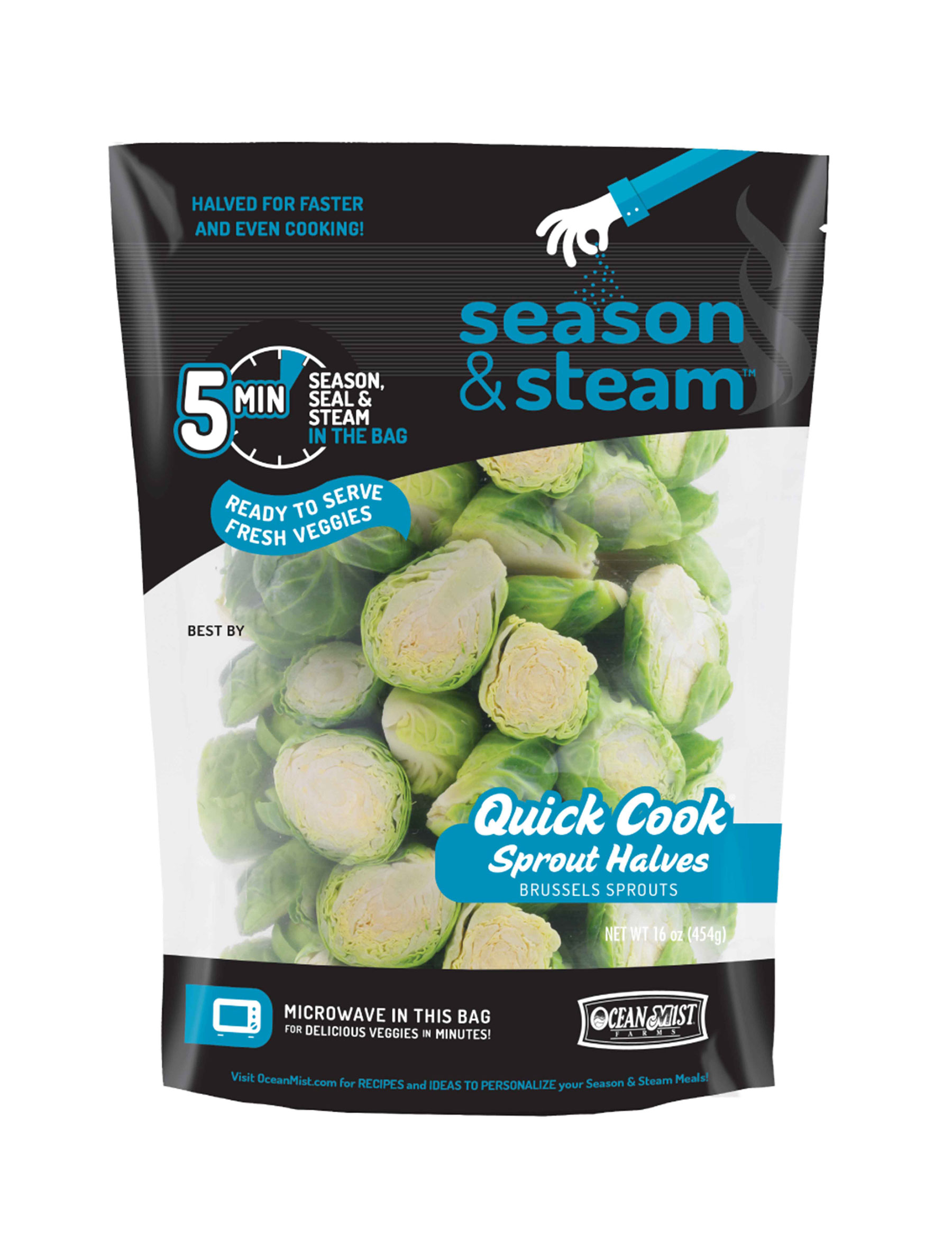 SEASON & STEAM QUICK COOK SPROUTS