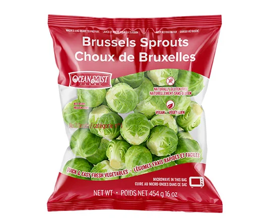 Retail ready brussels sprouts wholes 2 lb bag