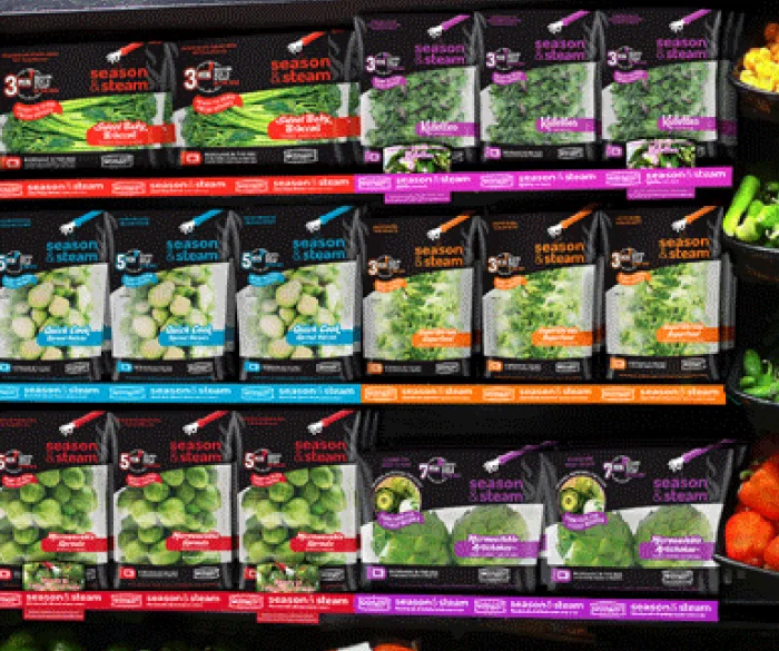 Season & Steam products on a shelf