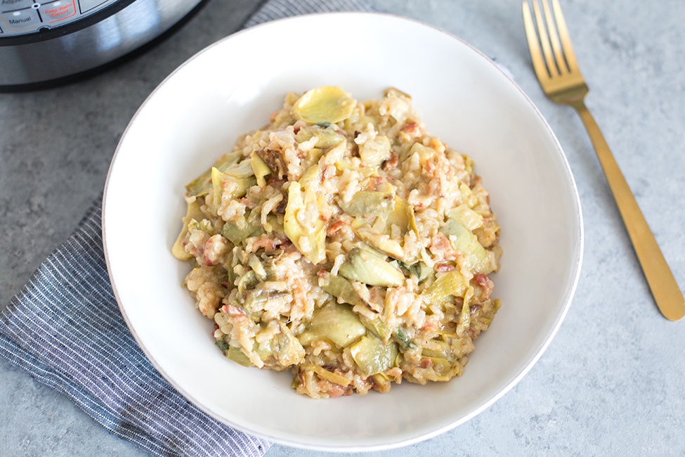 Artichoke risotto instant pot deals