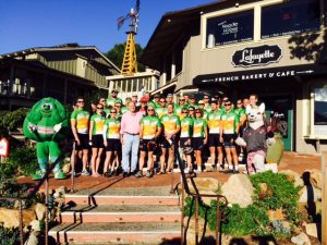 Tour De Fresh Riders with Sam Farr & Ocean Mist Farms Arti the Artichoke