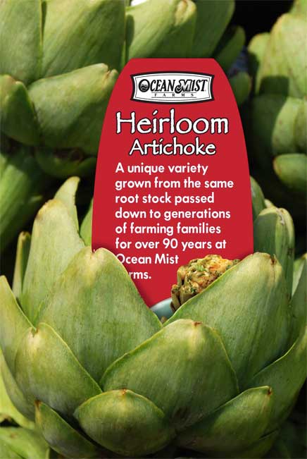 Ocean Mist Farms Heirloom Artichoke Petal Insert