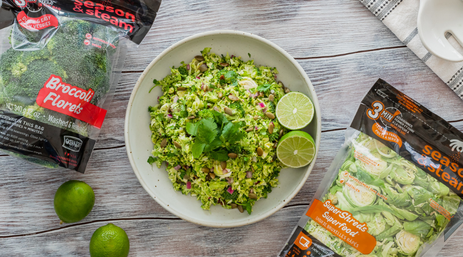 Mexican Brussels Sprouts & Brocolli Salad-1