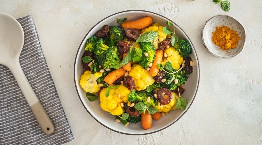 Turmeric Spiced Vegetables