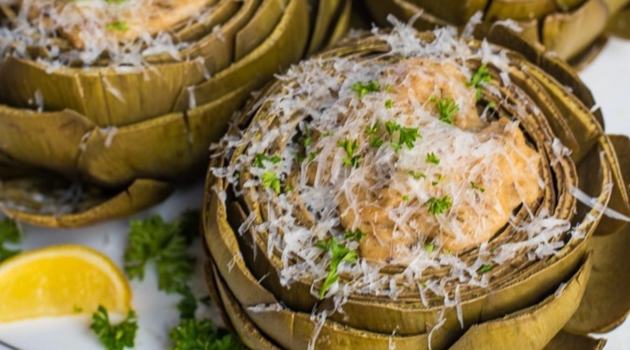 Stuffed Italian Instant Pot Artichokes-2-1