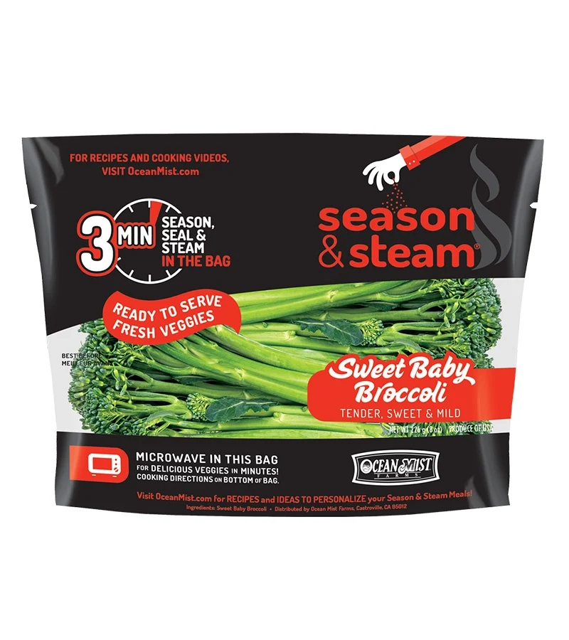Season & Steam Sweet Baby Broccoli