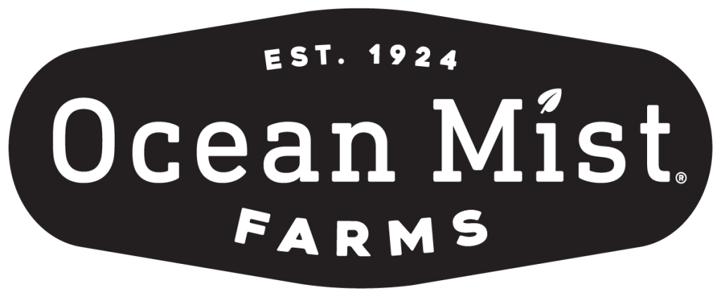 Ocean Mist Farms logo in black