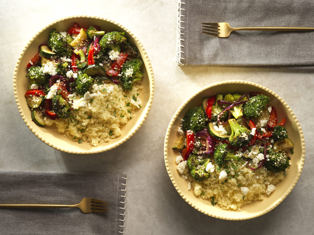 Sheet Tray Med Bowl - Roastables Broccoli Zesty Herb